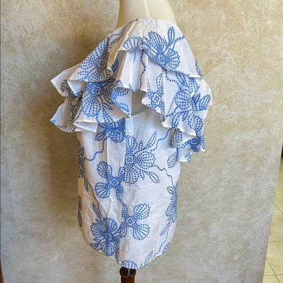 Lilly Pulitzer Trixie One Shoulder Top - Picture 3 of 10